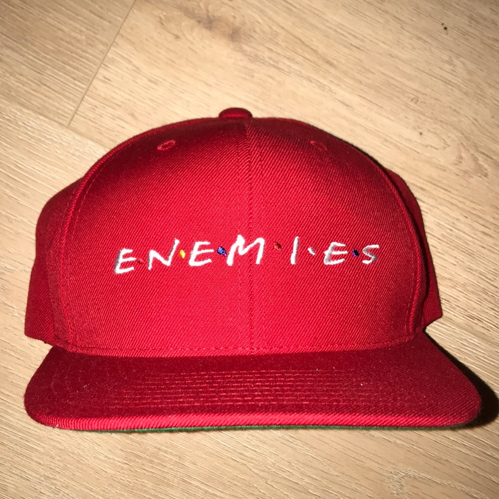 Enemies snapback red